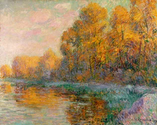 Ein Fluss im Herbst, 1909